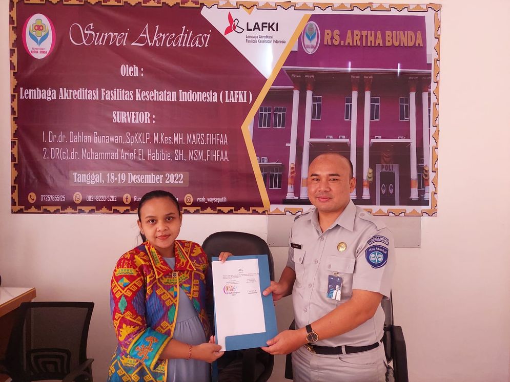 PT Jasa Raharja membangun kerjasama dengan RS Artha Bunda Lampung Tengah pada Rabu, 15 Februari 2023.