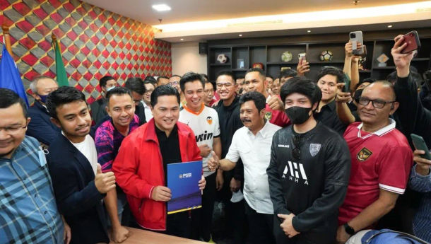 Erick Thohir jadi Ketum PSSI, Saham MARI dan ABBA Kompak Naik!