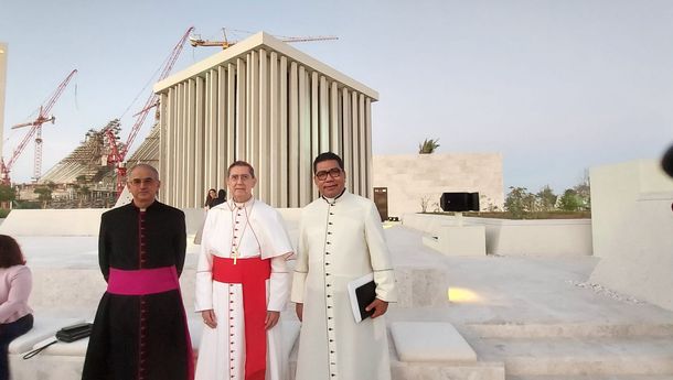 Kardinal Miguel Ayuso dan Padre Marco SVD Hadiri Acara Peresmian 'Abrahamic Family House' di Abu Dhabi