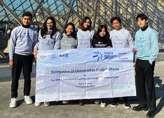 Di Paris, Tim Fakultas Hukum UGM Tembus Lima Besar ICMC