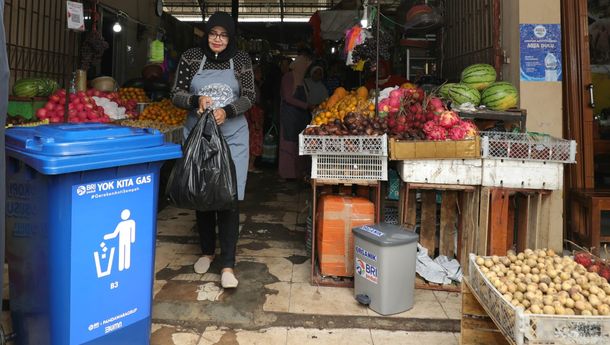 “Yok Kita Gas” Gerakan Anti Sampah dari BRI yang Sasar Pengelolaan Sampah Terpadu di Pasar Kesesi Pekalongan