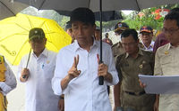 Jokowi Tinjau Normalisasi Ciliwung
