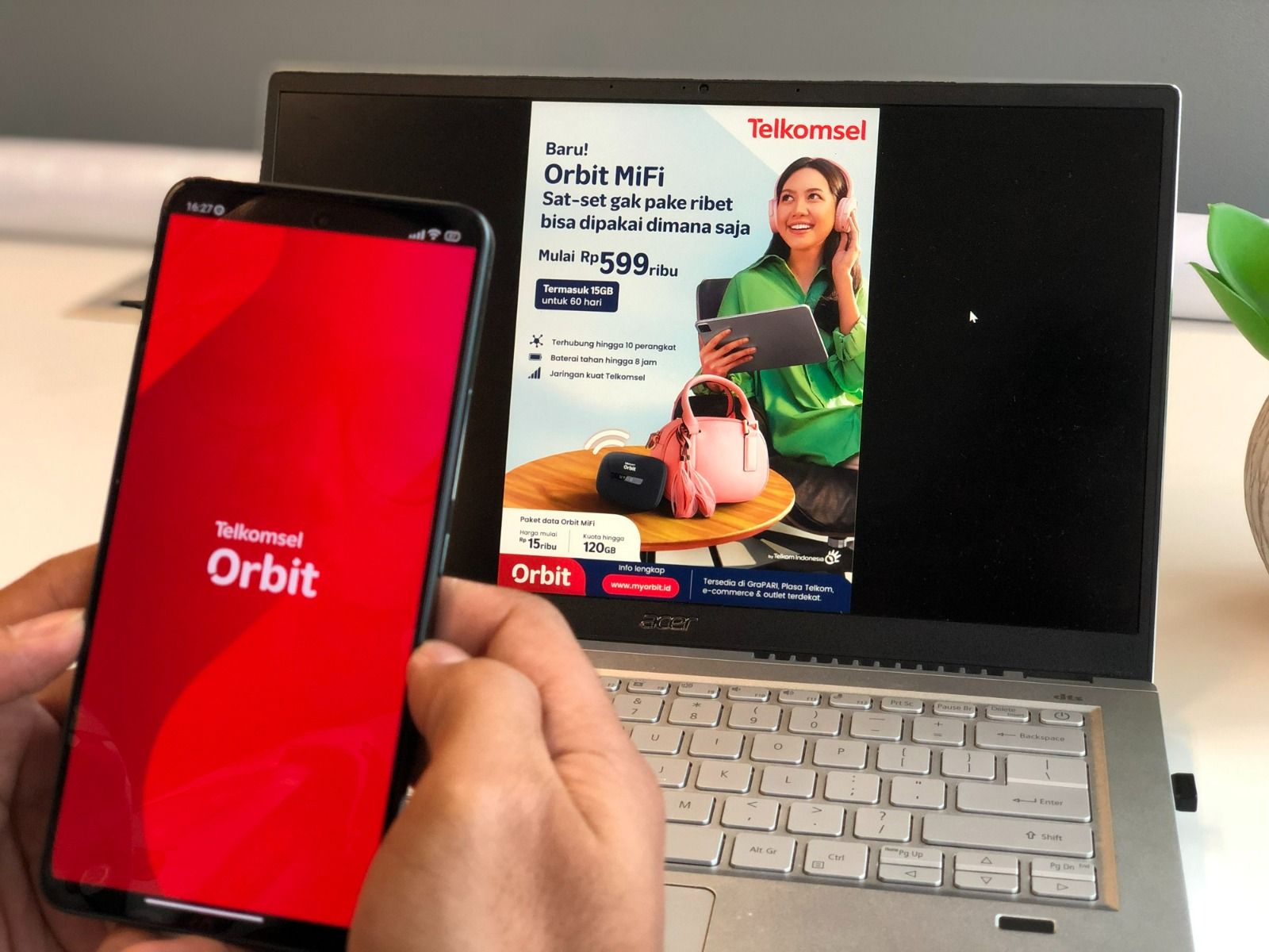 Berikan Kemudahan Konektivitas Digital, Telkomsel Luncurkan Orbit MiFi