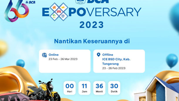 Rayakan Anniversary ke-66, BCA Gelar Expoversary Pamerkan Berbagai Produk UMKM