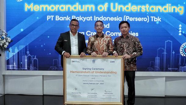 BRI Dorong Digitalisasi Perusahaan Pembiayaan Melalui Kerja Sama dengan Astra Credit Companies Group