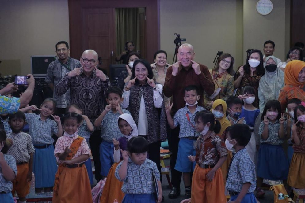 KemenPPPA-Tanoto Foundation Bantu Perkembangan Emosi Anak dengan Meluncurkan Buku Anak "Saat Noni Datang"