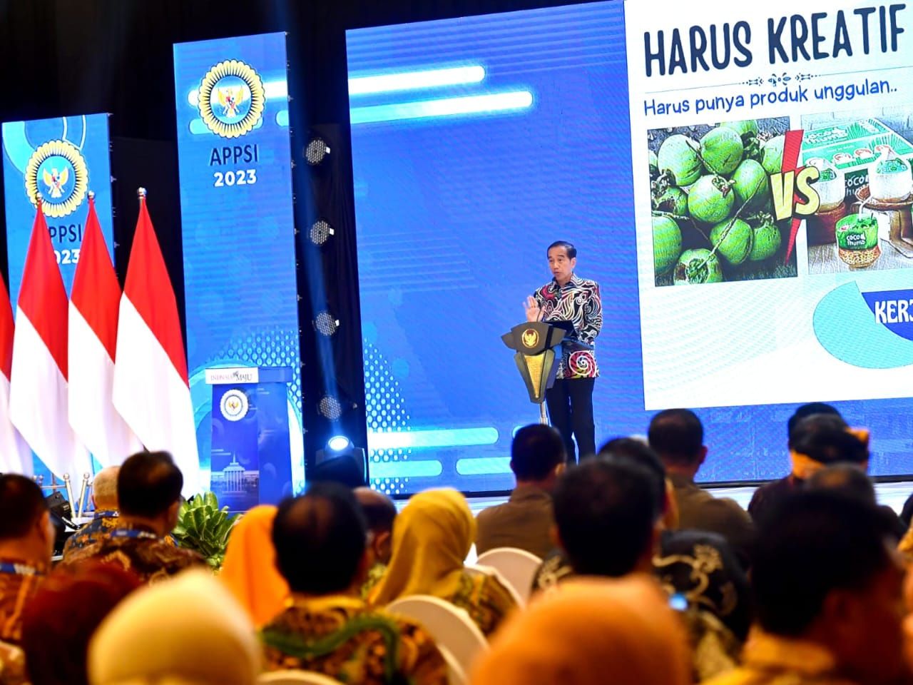 Presiden Joko Widodo Paparkan Upaya meningkatkan perekonomian di Pembukaan Rakernas APPSI