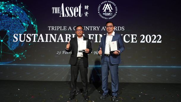 Terapkan ESG, BRI Sabet 2 Penghargaan Internasional The Asset Triple A