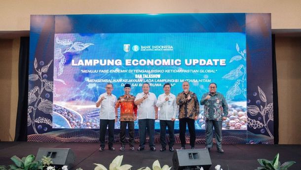 Talk Show Lampung Economic Update, Bahas Pengembangan Bangkitkan Komoditas Lada 