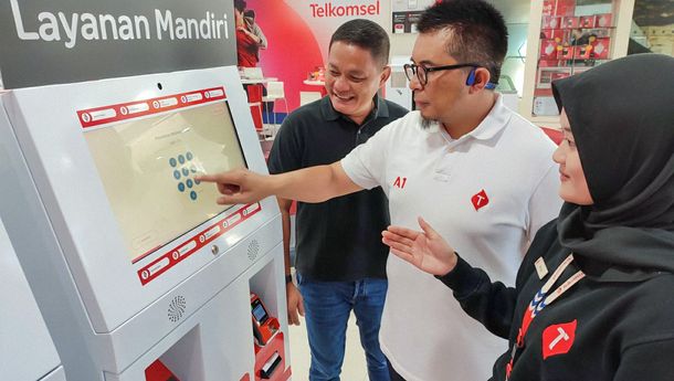 Permudah Layanan Self Service Digital, Telkomsel Siapkan Mesin ATM MyGraPARI 