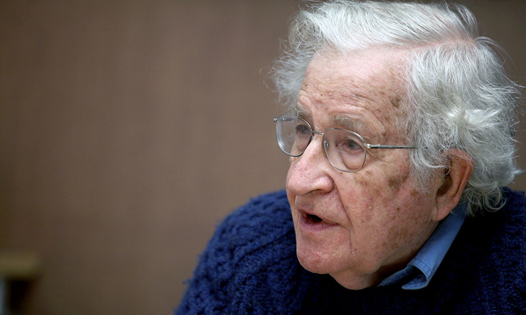 Noam Chomsky.