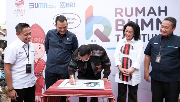 Rumah BUMN Tarutung Diresmikan, Kementerian BUMN dan BRI Perkuat UMKM Lokal