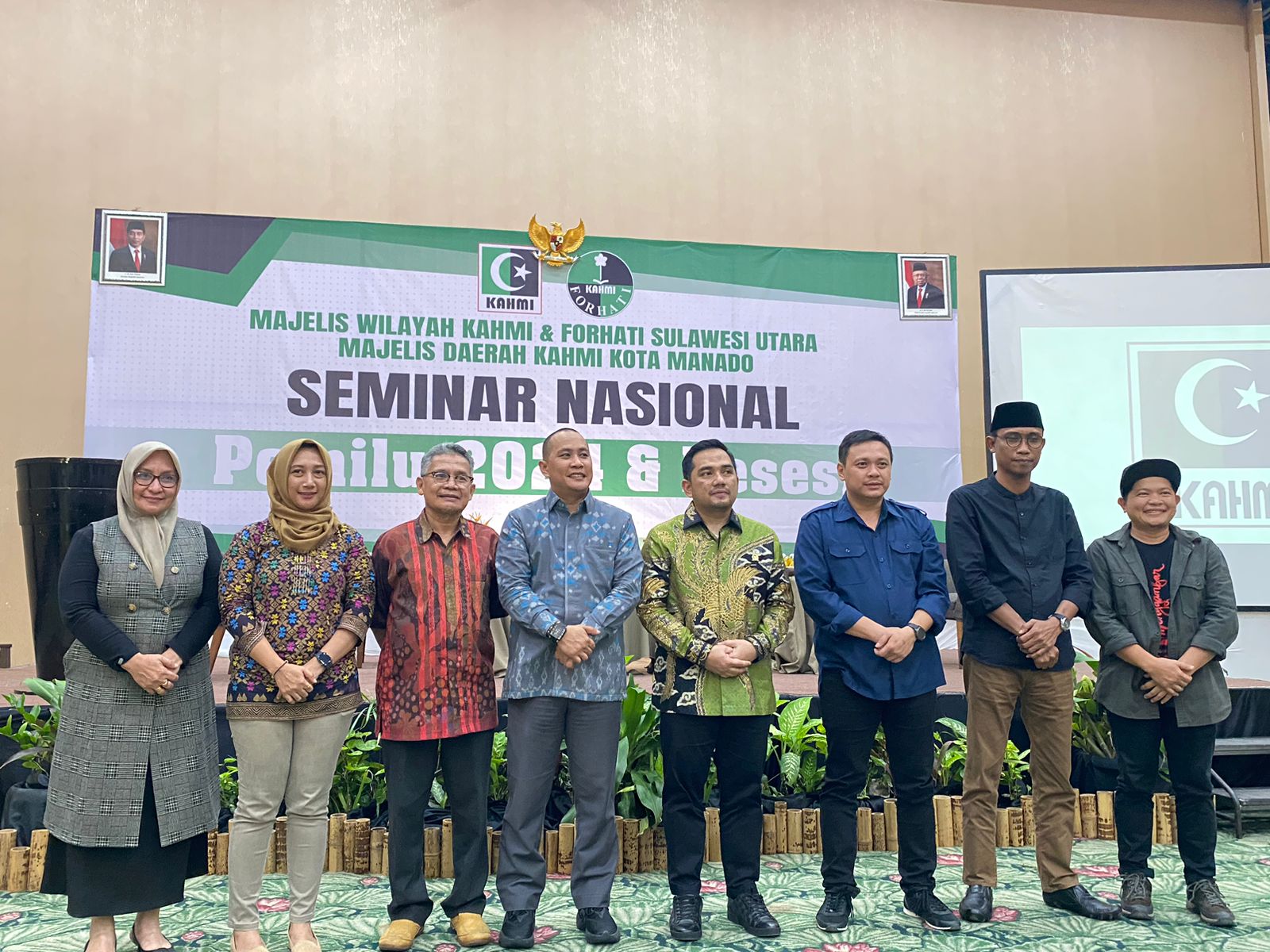 Presidium KAHMI Nasional bersilaturahmi bersama KAHMI Manado. (Foto : dokumentasi pribadi untuk Starbanjar)