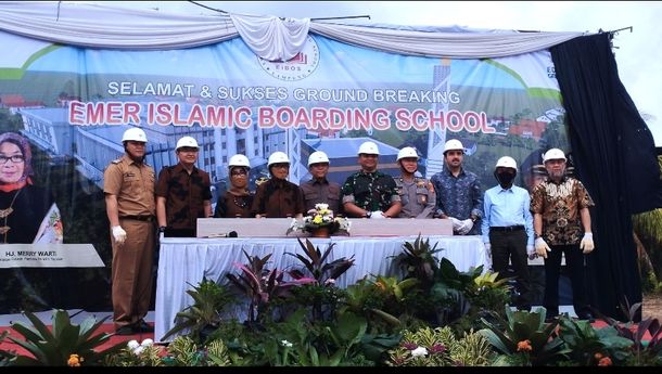 Ground Breaking Emer Islamic Boarding School (EIBOS), Siap Menjadi Pesantren Modern Berkualitas