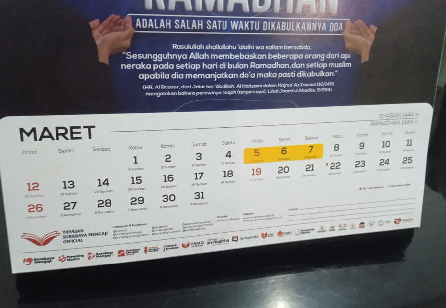 Tanggal Merah Dan Hari Penting Di Bulan Maret 2023 - Sijori.id