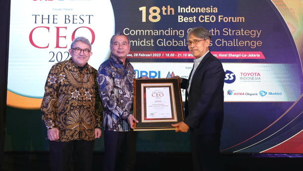 Leadership Kuat Bawa Dirut BRI Sunarso Jadi Indonesia Best CEO 2022