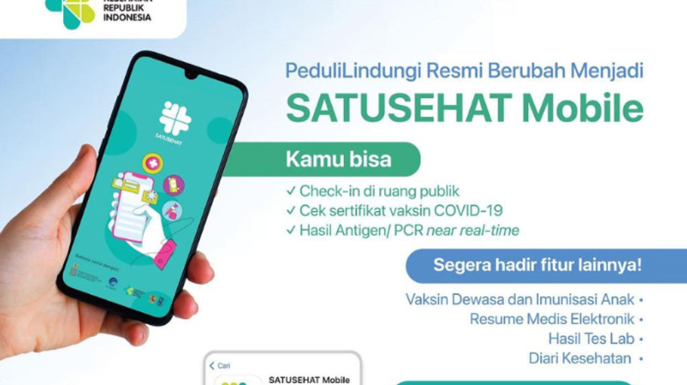Aplikasi PeduliLindungi Kini Berubah Jadi SATUSEHAT Mobile, Ini Cara Update Aplikasinya