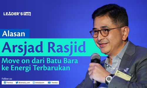 Arjasd Rasjid dalam program Leader's Talk di kanal Youtube TrenAsia.
