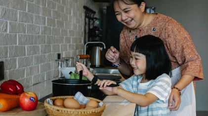 Photo by Alex Green: https://www.pexels.com/photo/asian-woman-with-granddaughter-preparing-food-5693017/