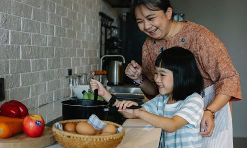 Photo by Alex Green: https://www.pexels.com/photo/asian-woman-with-granddaughter-preparing-food-5693017/