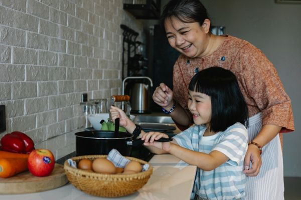 Photo by Alex Green: https://www.pexels.com/photo/asian-woman-with-granddaughter-preparing-food-5693017/