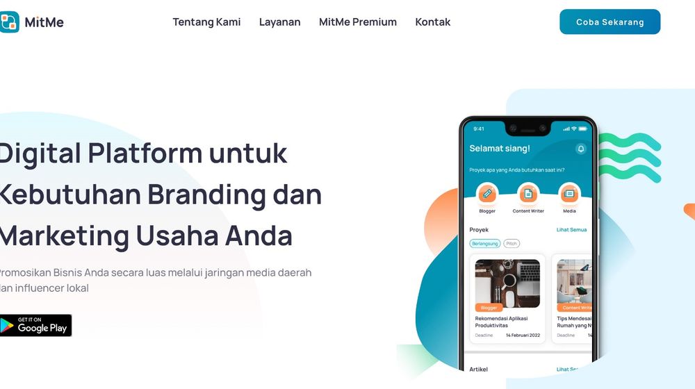 Penakita Luncurkan Mitme, Platform Publikasi UMKM Pertama di Indonesia