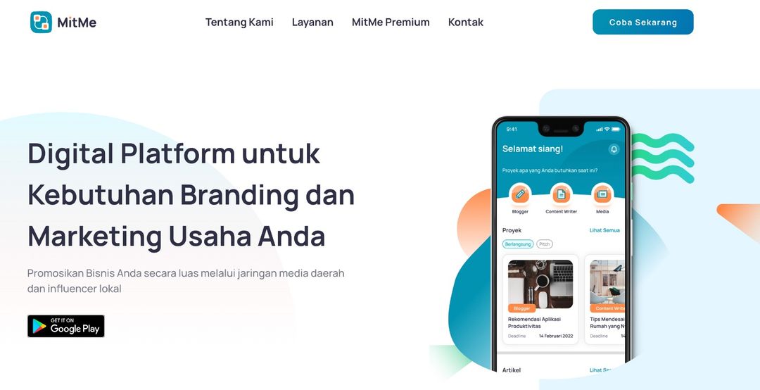 Penakita Luncurkan Mitme, Platform Publikasi UMKM Pertama di Indonesia