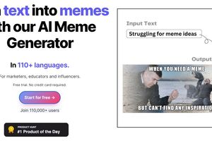 Cara Mudah Ubah Teks Jadi Meme dengan Website AI