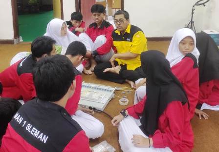 Tingkatkan Kompetensi Siswa, MAN I Sleman Berlatih di BLPT Yogyakarta