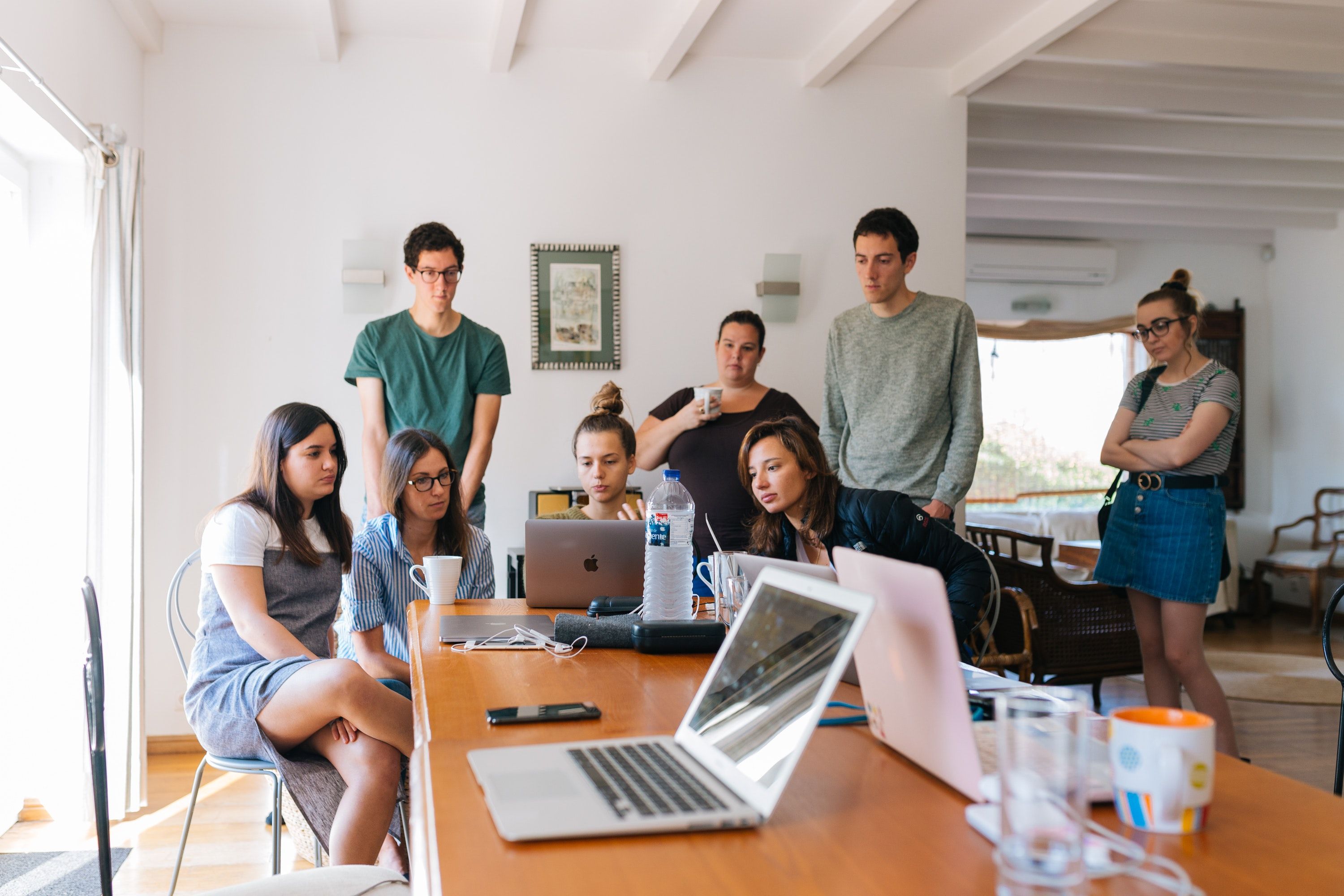 Photo by Fox: https://www.pexels.com/photo/group-of-people-watching-on-laptop-1595385/