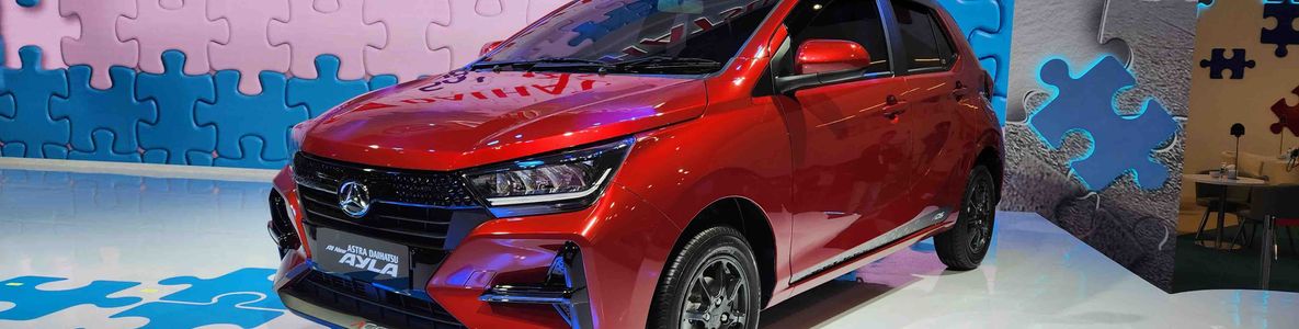 All New Astra Daihatsu Ayla resmi diluncurkan 10 Maret 2023 di Booth Daihatsu pada acara GAIKINDO Jakarta Auto Week 2023, Jakarta Convention Center, (1).jpg