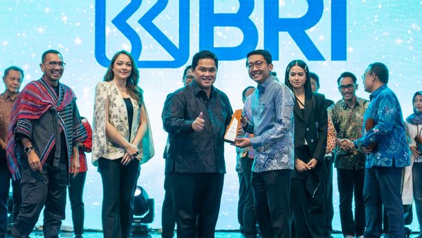 Erick Thohir Apresiasi BRI sebagai Best of The Best Communication dalam Ajang BCOMSS 2023