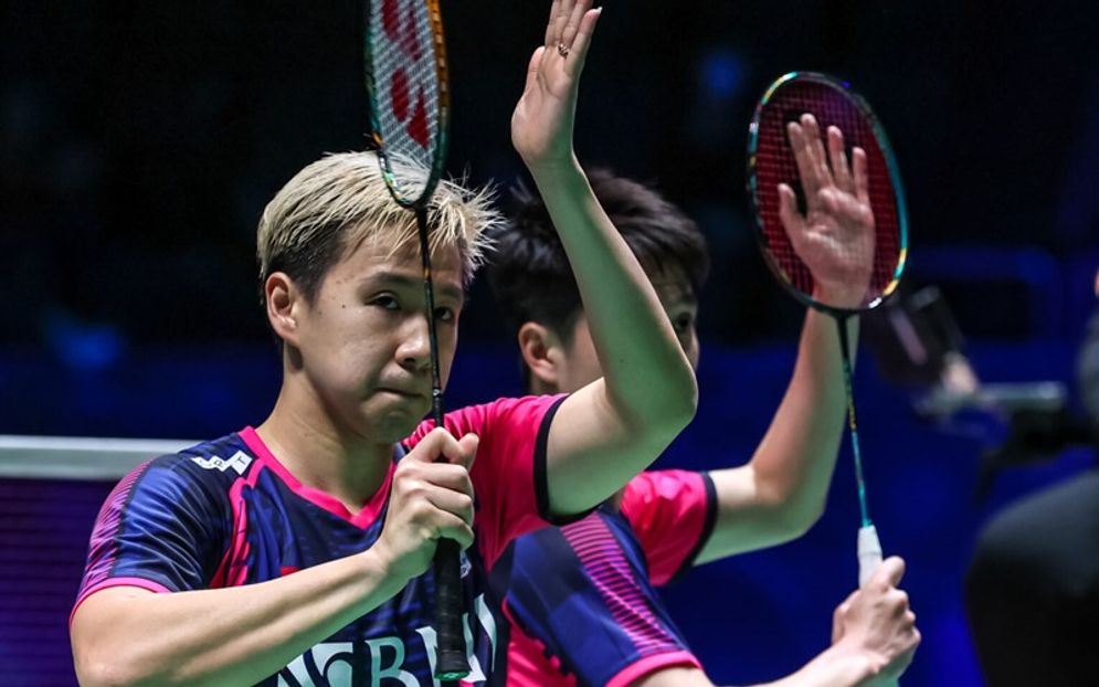 Marcus Fernaldi Gideon/Kevin Sanjaya Sukamuljo.