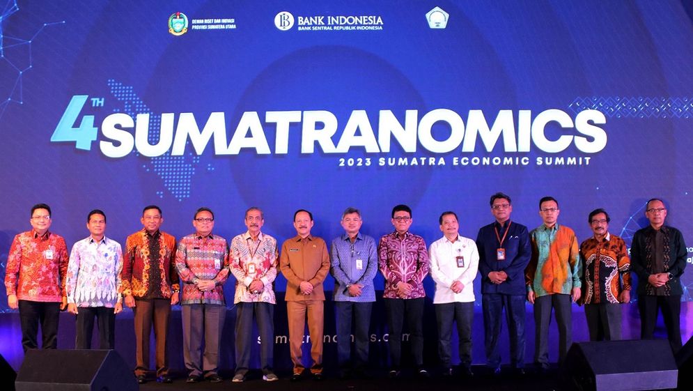 Kantor Perwakilan Bank Indonesia Sumut berkolaborasi dengan ISEI Cabang Medan dan DRin Sumut menyelenggarakan 4th Sumatranomis 2023