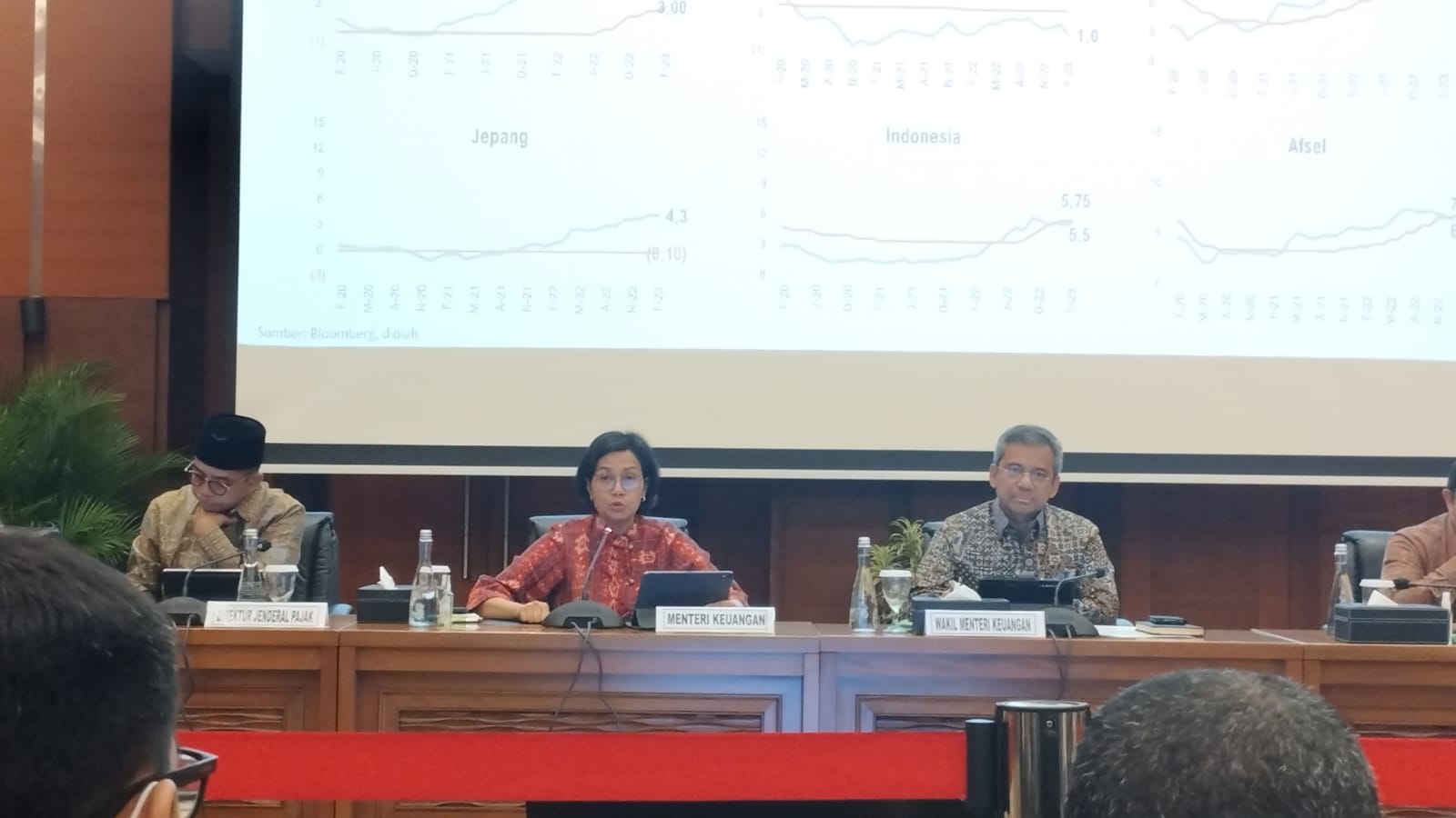 kata Sri Mulyani dalam konferensi pers APBN KiTa pada Selasa, 14 Maret 2023.