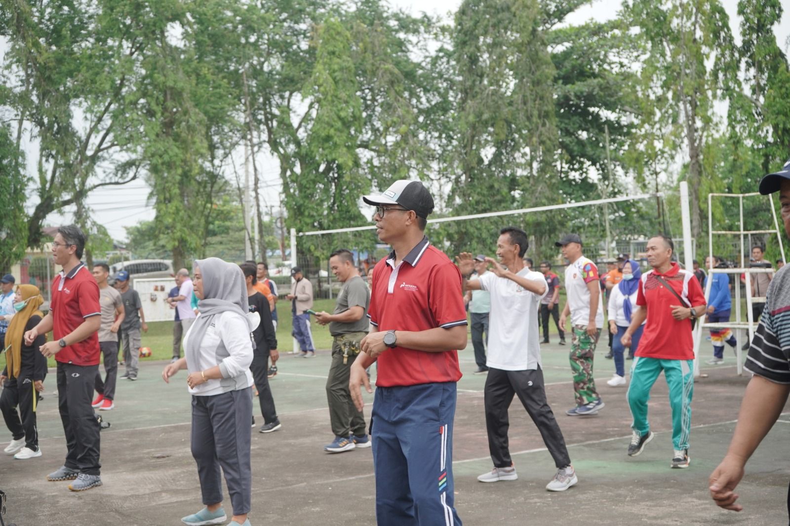 Jalin Harmonisasi Dengan Warga, Pertamina Olahraga Bersama