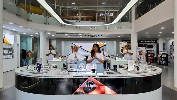 Dorong Pengembangan Lokomotif Digital, OPPO Hadirkan eXperience Store