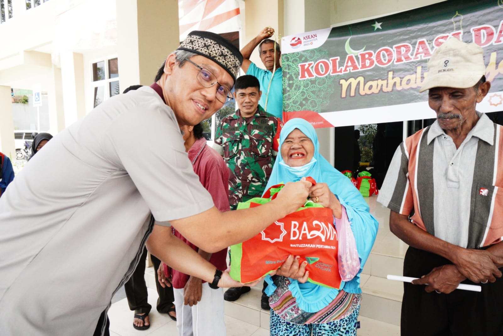 Bazma Pertamina Bagikan 500 Paket Sembako, Sambut Ramadan 1444 Hijriah 