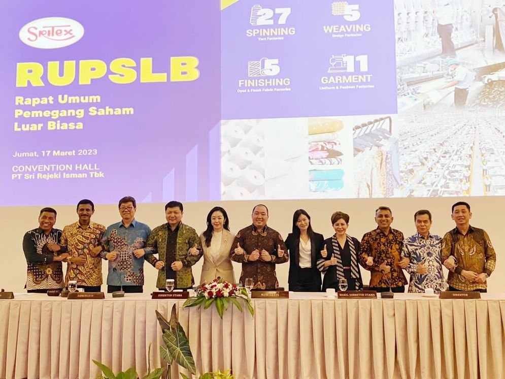 Rombak Besar-besaran, Ini Jajaran Direksi Baru Sritex (SRIL)