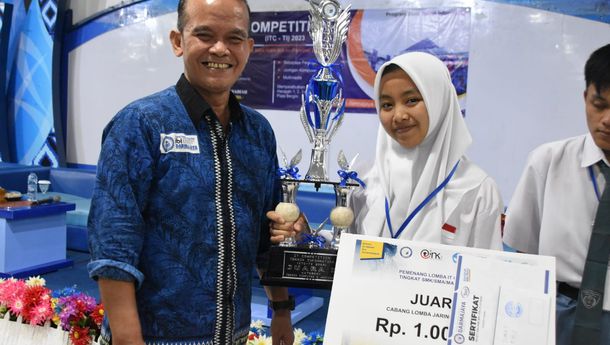 SMK Pelita Pesawaran Juara Umum IT Competition 2023 IIB Darmajaya