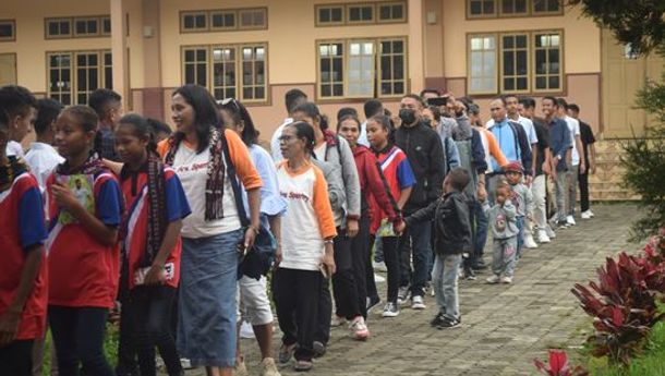 OSIS SMPN 3 Boawae dan SMP Seminari Mataloko, Bertukar Pengalaman