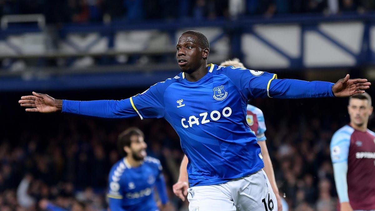 Gelandang Everton, Abdoulaye Doucore.