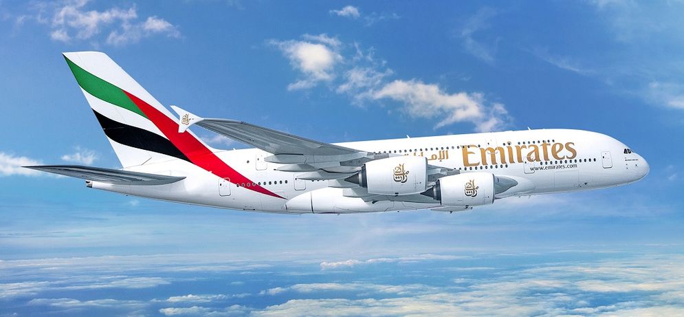 Penerbangan A380 Emirates di Bali