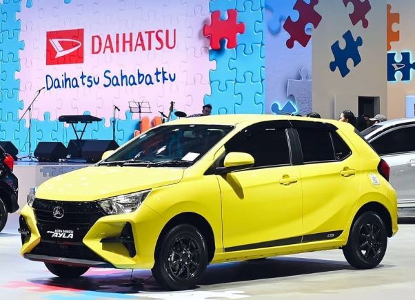 Astra Daihatsu meluncurkan Ayla di Balikpapan pada Kamis, 24 Maret 2023.