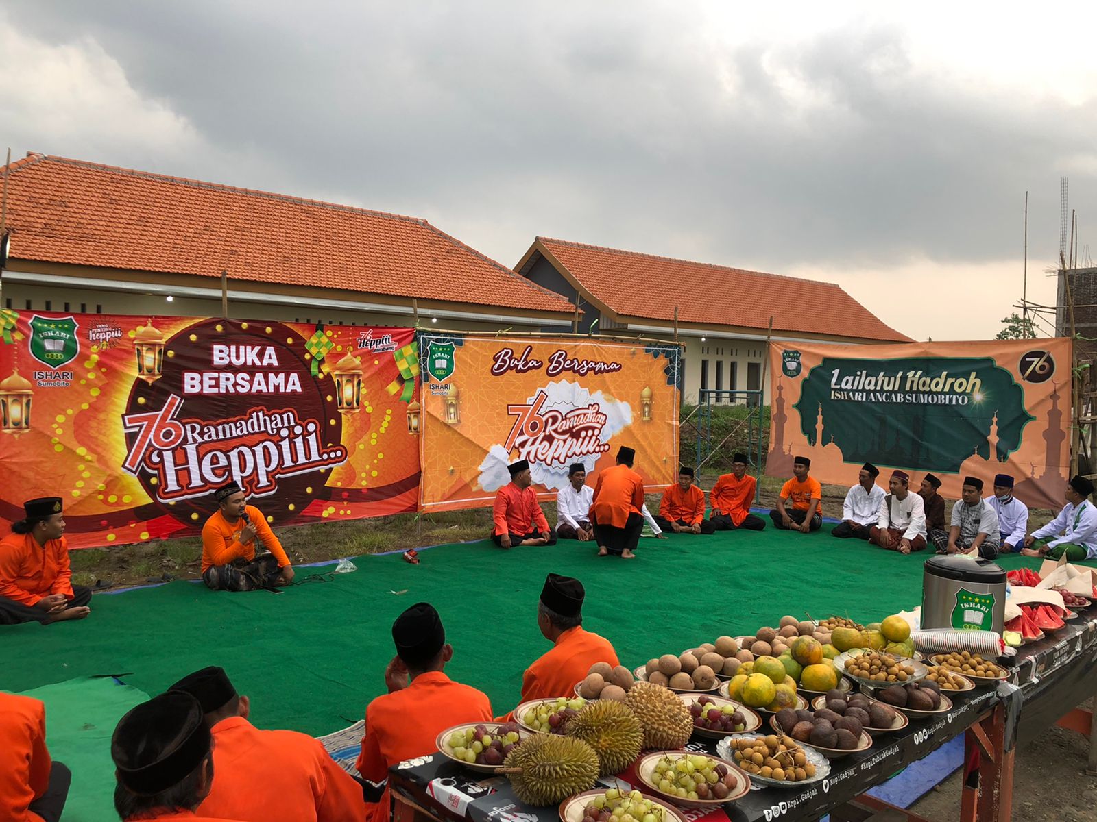 Salahsatu kegiatan Ramadan Heppiii, Kini Berkat Program Ramadan Heppiii, Jalanan di 18 Desa Di Jombang Tak Lagi Gelap.