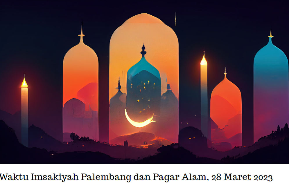 Jadwal Imsakiyah Palembang dan Pagar Alam, 29 Maret 2023