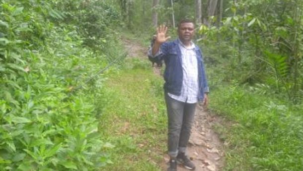 Jalan Ke Desa Wologai Dua Rusak Parah, Ketua Majelis Pemuda Pancasila Ende Minta Bupati Jangan Tutup Mata