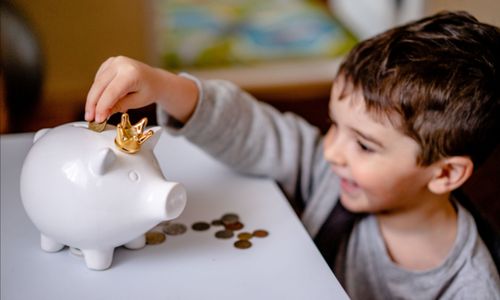 Photo by Oleksandr Pidvalnyi: https://www.pexels.com/photo/boy-in-gray-long-sleeve-shirt-putting-coins-in-a-piggy-bank-12955547/