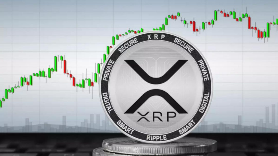 Ilustrasi aset kripto Ripple (XRP).