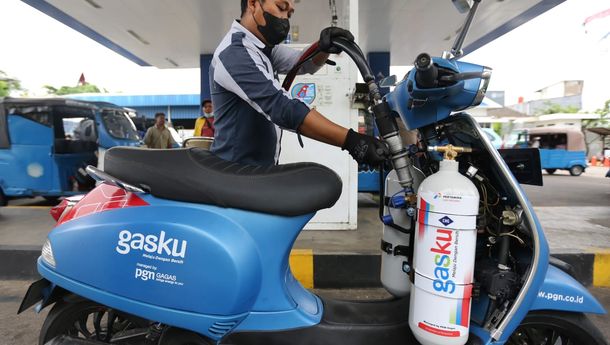 PGN Uji Coba Efisiensi dan Realibilitas Motor CNG, Berhasil Tempuh 38,7 Km/Liter